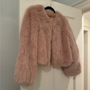 Vintage Pink Fury Jacket